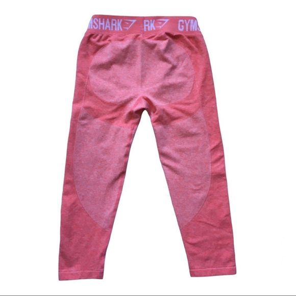Gymshark Flex low rise cropped leggings size XS pink workout gym leggings​ - Picture 8 of 10